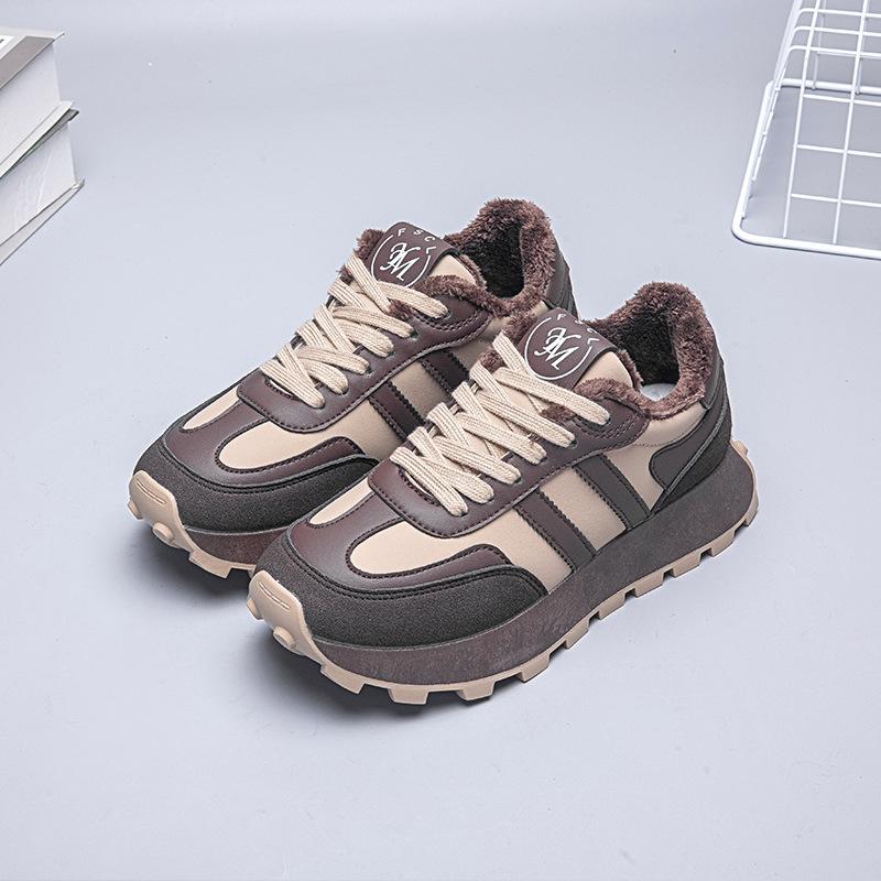

Forrest Gump shoes women s 2025 new autumn platform ins explosion r casual sports shoes versatile student velvet German training shoes 35