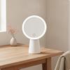 Rechargeable Makeup Mirror 90° Tiltable Vanity Cordless for Dorm Room, Travel
