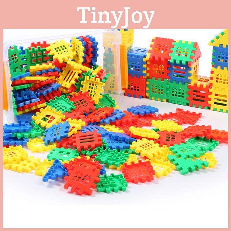 Big Chunky House Building Blocks Toy For 3-6 Year Old Girls And Boys 50-100 Pieces