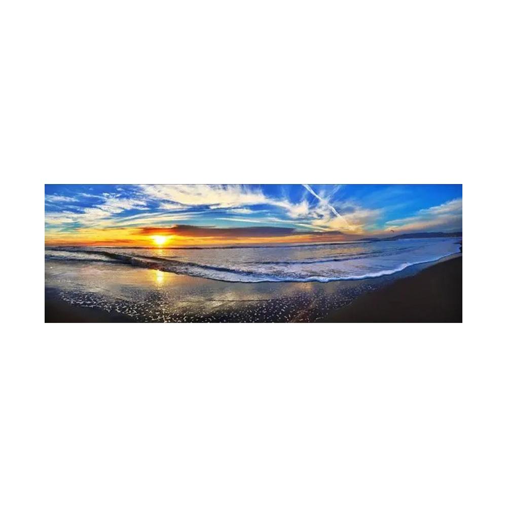 Landscape Canvas Painting, Lake Forest Mountain Scenery Painting Wall Art Decor Posters For Living Room Bedroom Prints Picture