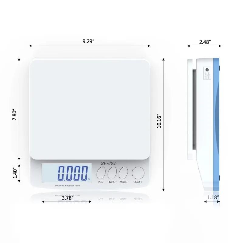 30KG /1G Precision LCD Digital Scale Electronic Balance Weight Scale Plastic Weight Scale Accuracy Weight Balance Food Scales