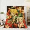 Anime S-Seven Deadly Sins Throw Flannel Fluffy Soft Blanket Warm Skin-Friendly Throw For Sofa Bed Office Nap Winter