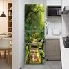 Decorative Fridge Vinyl Pared Wallpaper Wrap Refrigerator Sticker Door Cover Wall Stickers Home Decor For The Kitchen