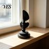 Modern Face Sculpture Abstract Art Sculpture, 3D Printed Minimalist Table Ornament, Human Statue for Living Room, Office, Shelf, Coffee Decor Artistic
