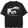 Streetwear T-shirt met grote letters en grafische print Katoen Unisex Tops Tees Zomer Korte Mouwen T-shirt