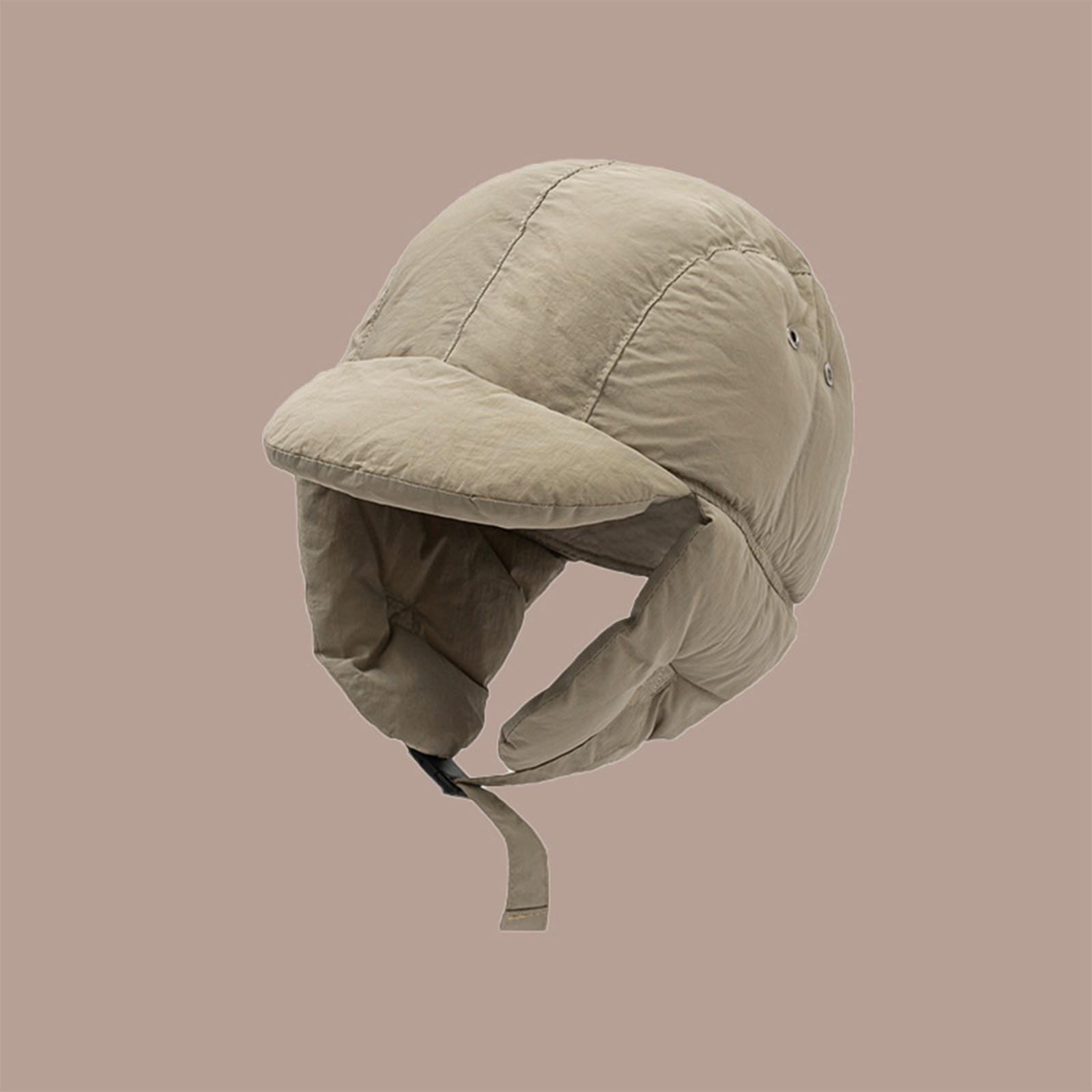 

Women s Down Cotton Lei Feng Hat, Women s Warm And Cold Resistant Outdoor Cycling Hat, Flying Hat, Versatile Hat One size хакі
