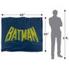 DC Comics Logo Batman Blanket