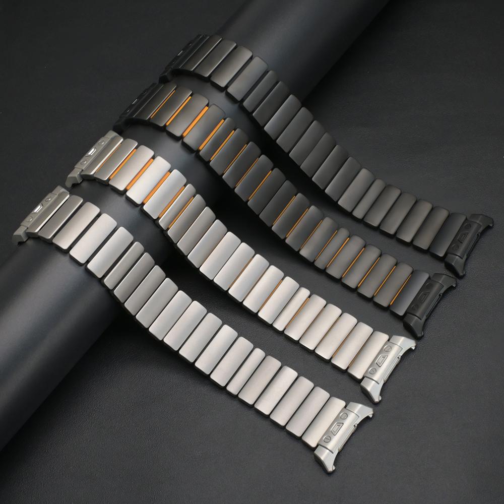 Titanium Strap for Samsung Galaxy Watch Ultra 2025 Luxury Rubber Band for Samsung Galaxy Watch Ultra 47mm 2024 Replaced Bracelet