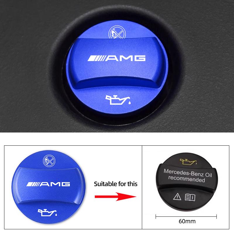 Car Gas Fuel Tank Cover Oil Filler Cap Decor Accessories Hubcap For Mercedes Benz AMG A B C E S G Class W201 W210 W205 W203 W204