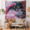 LLinkin PPark Band Anime Tapestry Hanging Tarot Hippie Wall Rugs Dorm Home Decor