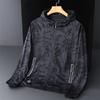Men’s Summer Camouflage UPF50+ Sun Protection Jacket UV Protection Lightweight Breathable Outdoor Windbreaker Sunscreen Coat