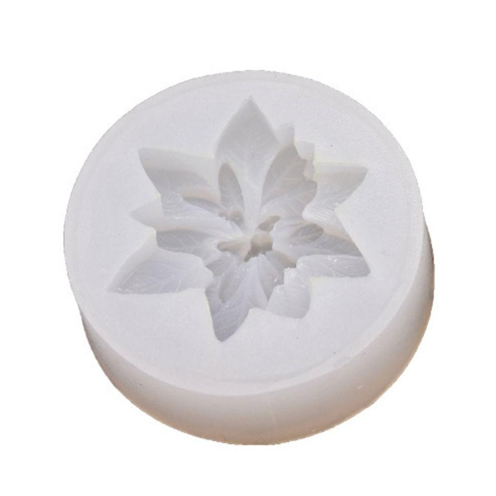 

Silicone Christmas Flower Mold Odorless Mould Fragrance Candle Candle Mold Home Decor белый