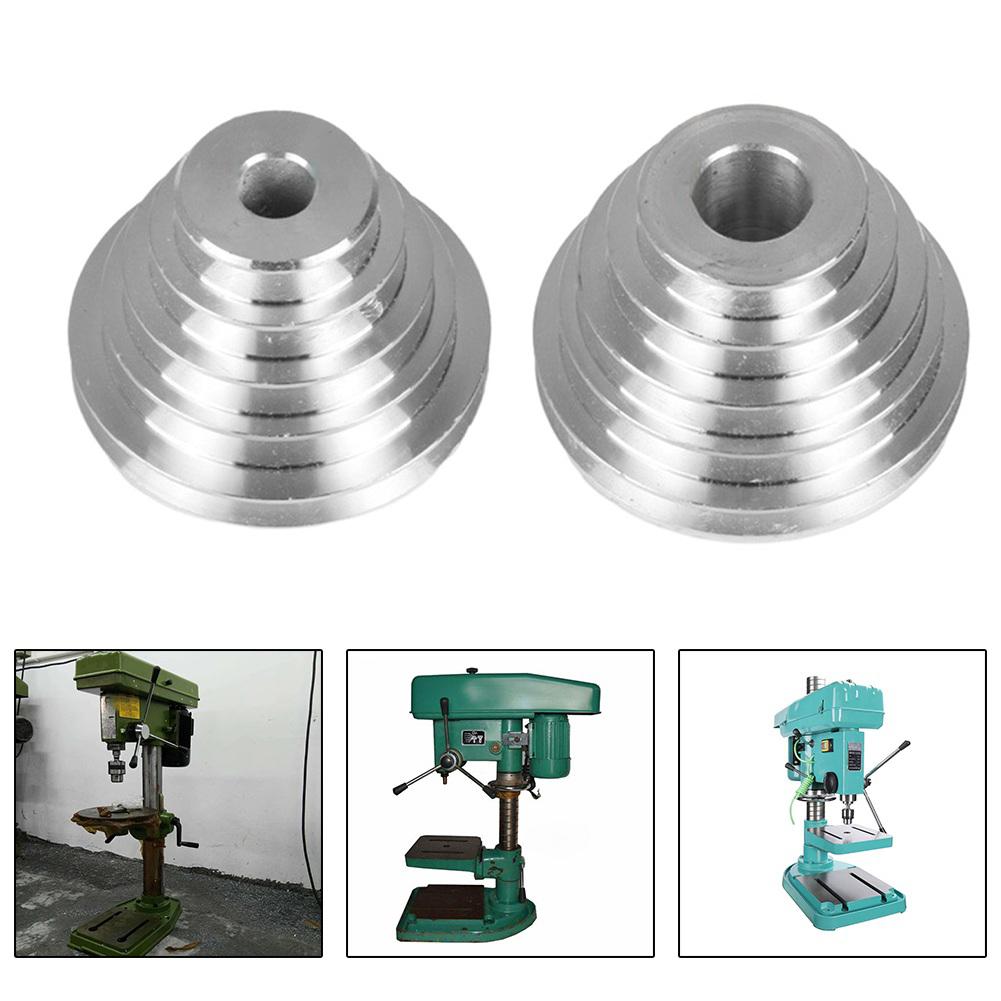 Aluminum Pagoda Pulley Wheel Suitable for Benchtop Drill Press 14mm & 22mm Sizes for A Type V Shaped Timing Belts