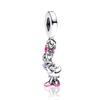 Daisy Duck&Donald Duck Charm Bead Component Bead Components Dangle Authentic Original Compatible With Snake Copper Metal Bracelet High Quality Fine