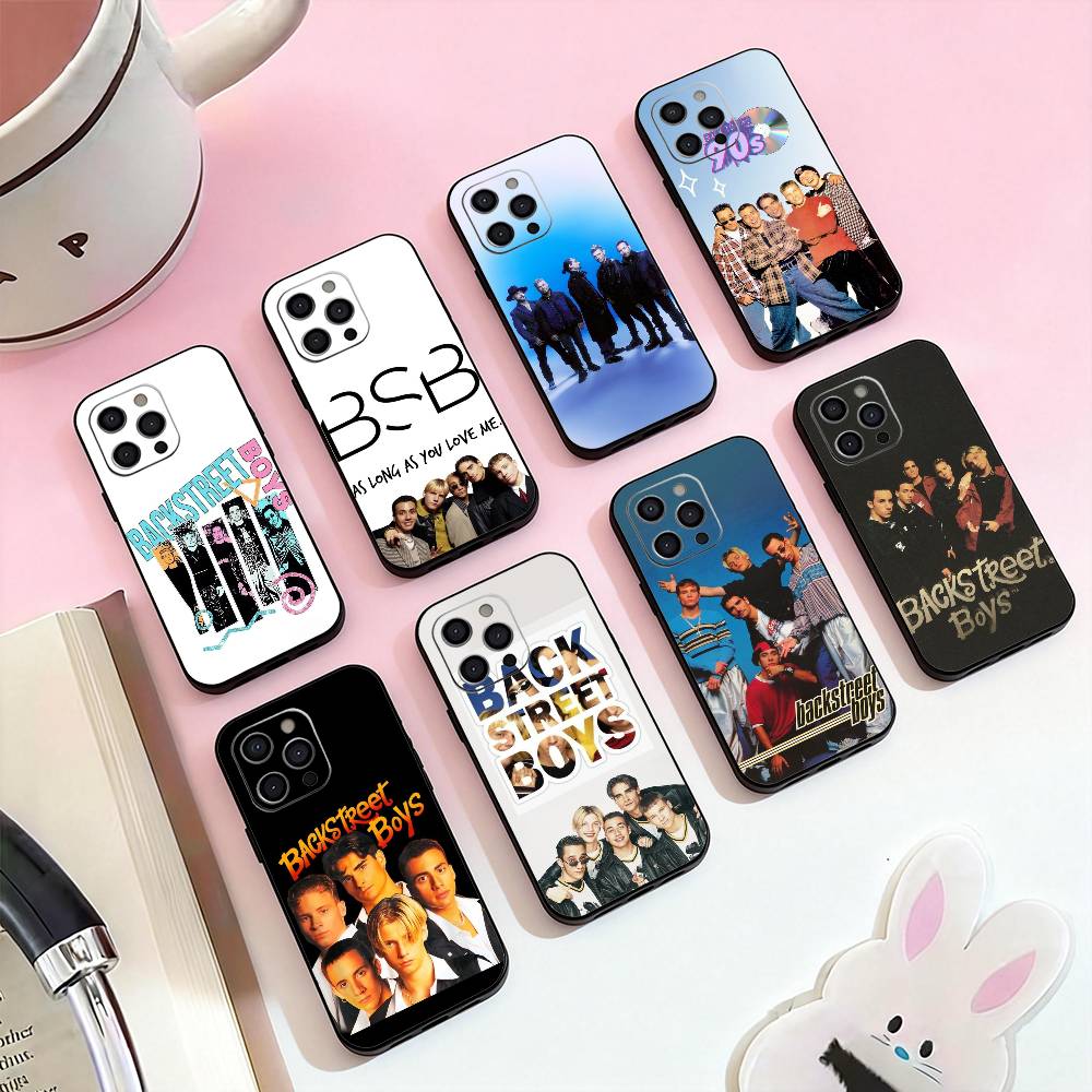 B-Backstreet Boys BSB Phone Case Silicone Soft For IPhone 17,16,15,14,13,12,11,XS,Plus Pro Max