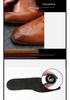 Men's Carved Leather Brogue Derbies - First Layer Cowhide, Business Formal or Casual Wear