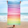 Abstract 3D Geruit Mooie Strandlaken Zandloos Badlaken Zomer Badjassen toalla tumbona voor Man Vrouw