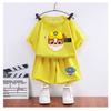 Paw Patrols Series Shorts Set Summer Cartoon Short Sleeve  for Boy Casual Tracksuit Birthday Gifts
