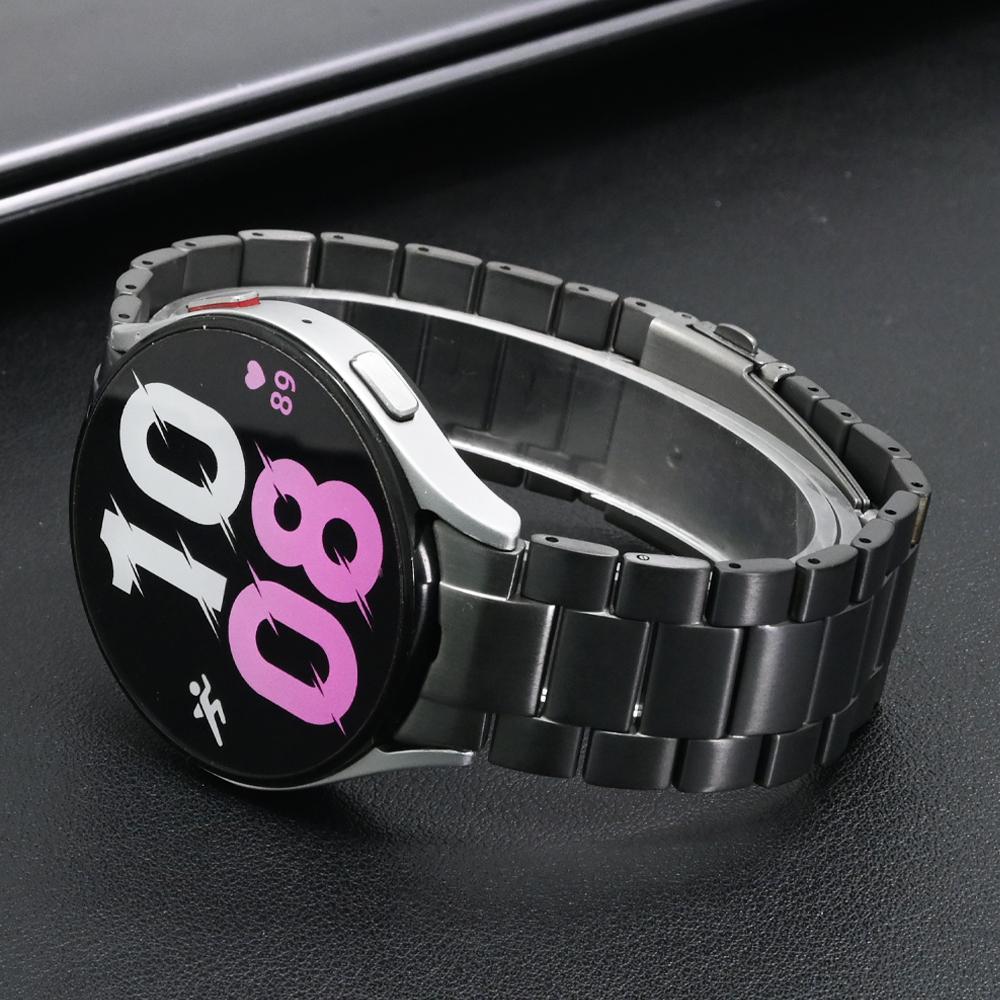 Metall-Titan-Armband für Samsung Galaxy Watch FE 7 6 5 4 40mm 44mm 6Classic 47mm 43mm Lückenloses Armband für GALAXY 5Pro 45mm Armband
