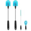 Furniture Cleaning Brush Set Nylon Material Ideal For Home And Kitchen Tasks