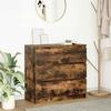 VidaXL Buffet Smoked Oak 80x35x76 Cm Engineered Wood, Storage Furniture, Kitchen Storage Furniture, Furniture of 861737