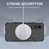 KEYSION Hollow Heat Dissipation Case for OnePlus Nord 5 5G Silicone+PC Magnetic Cooling Shockproof Phone Cover for 1+ Nord 5 5G