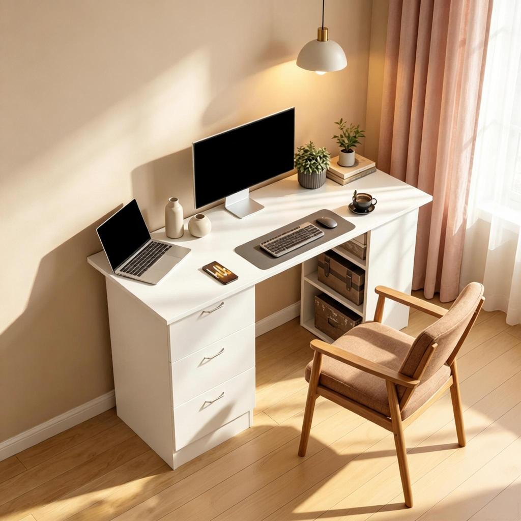 Functional office desk, computer desk, bedroom table, game table (only with game table)