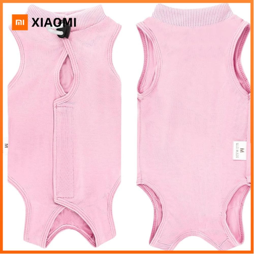 Xiaomi Cat Recovery Suit - Anti-Licking Onesies for Spay/Neuter, Abdominal Wound Protection Bodysuit for Cats & Kittens