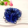 Korean Style High-end Rose Flower Scrunchie Fashionable Floral Hair Accessory Rose Flower Hair Tie Set  Rose Hair Scrunchie