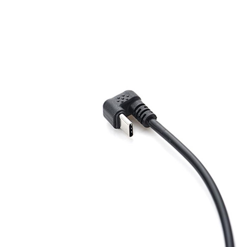 Mini USB 5Pin Female to Type C Male Data Cable for Mobile Gaming and Tablet Charging 30cm Long