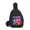 Zaino Petto Kawaii Stampato Anime K-Pop Cacciatori di Demoni per Ragazzo Ragazza Borsa a Spalla Studente Borsa a Tracolla Portatile Regalo di Natale per Bambino