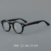 Herren-Brillengestell Damen Anti-Blaulicht Stil Brille Klare Gläser Marken-Designer Weiblich Acetatrahmen Vintage Brille