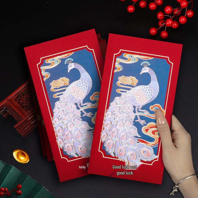 2026 Year of the Horse High-End Creative Red Lai See Envelopes