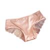 Satin Ice Silk Bow Hollow Triangle Panties - Women's 2025 Hot Style