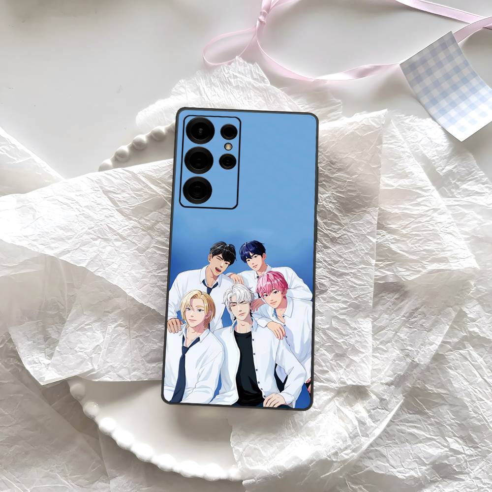 

K-pop PLAVE Phone Case For Samsung S 24 Fe 25 Ultra Plus 20 Lite 21 30 22 23 24 22 Ultra 5G Fundas Samsung S25