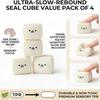 Neue Squishy Tofu Stressbälle Sensorisches Spielzeug Stress- & Angstlinderung Fidget Toys Teig Wasserball Geschenke Großpackung Für Erwachsene