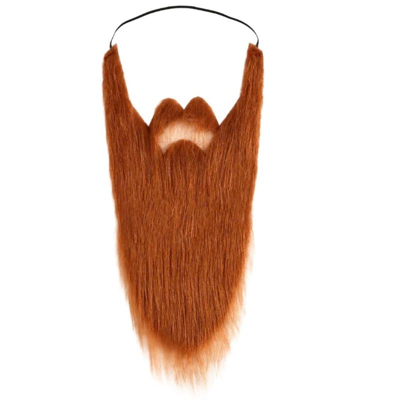 Santa Beard False Beards Costume Beard Old Man Costume Mustache Halloween Beard Party Accessories Christmas Beard