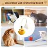 Long Pole Cat Teaser Wand Toy Rotating Feather Bell Treat Dispenser Catnip Wobble Puzzle Ball For Indoor Cat Exercise