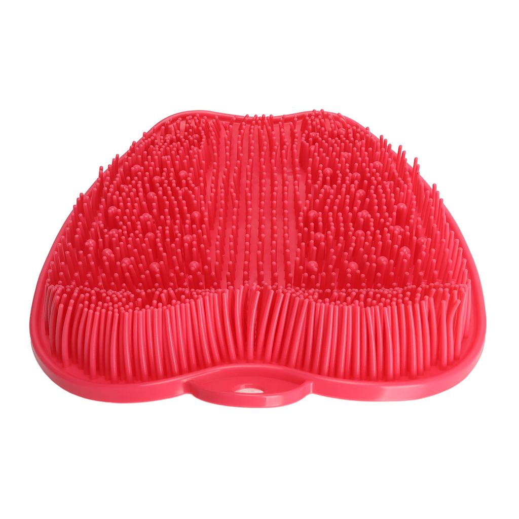 Shower Foot Scrubber Fruit Shape Anti Slip Suction Cup Soft Silicone Foot Washer for Bathing Bathroom Massage