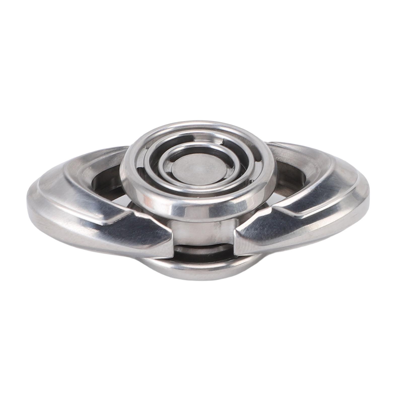 

Пальчиковый гироскоп из нержавеющей стали, долго вращающийся, тихий, не выцветающий, гироскоп для кончиков пальцев для взрослых