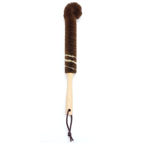 Kitayama Masatsune Shoten Palm Bottle Scrubber, Scrubbing Brush, Bottle Cleaner, Water Bottle Cleaner, Kitchen Supplies (Type A (Striped))