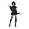 Edward Scissorhands Cosplay Costume With Polyester Fabric For Halloween Party And Theater Performance