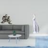 Modern Owl And Girl Figurine Sculpture Porcelain Lady Statue Tabletop Ornament for Living Room