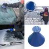 2025 New 1/2pcs Windshield snow remover Cone de-icing tool Snow remover Car snow scraper Ice scraper