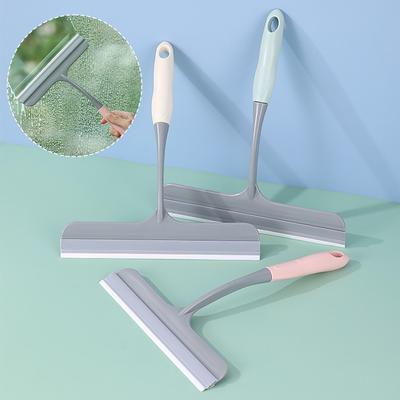 Multi-Purpose Silicone Scraping Washing Household Window Bathroom Kitchen Glass Cleaning Tool Floor Surface Small Wiper