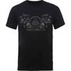 Disturbed T Shirt Beware The Vultures Band Logo New Official Mens Black
