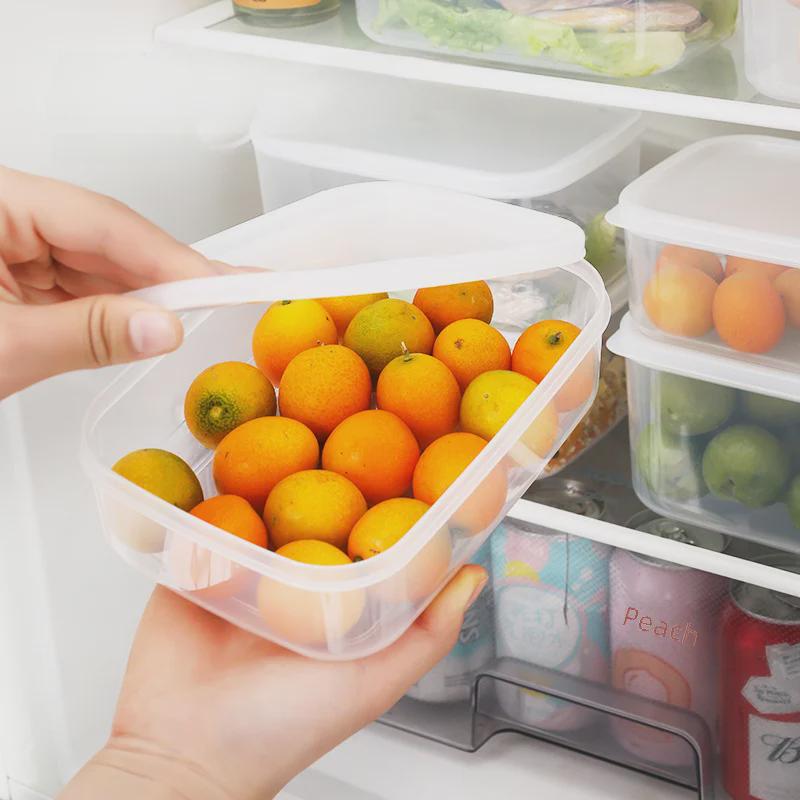 Large Capacity Fresh-Keeping Refrigerator Storage Box for Kitchen Food, Fruits, and Vegetables