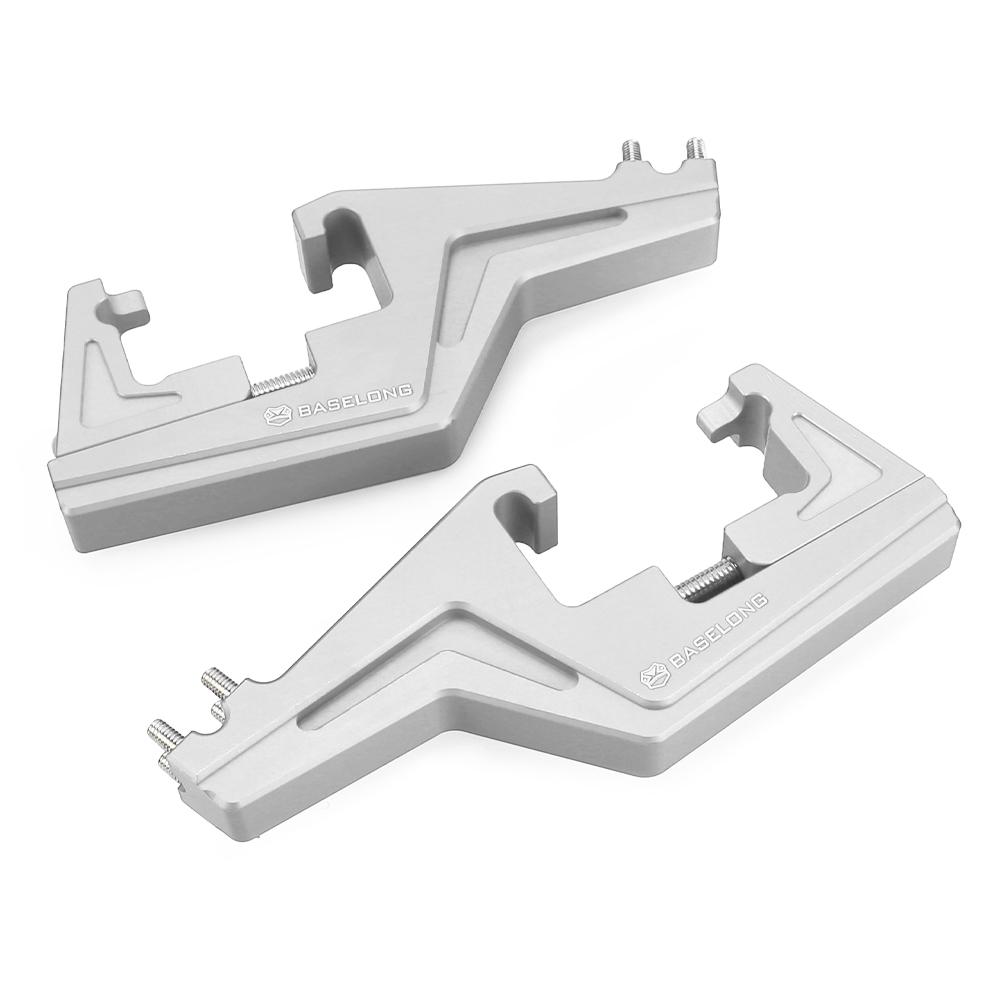 Front Passenger Footpegs Extensions For KTM EXC EXCF 125 150 200 250 300 350 400 450 500 -SX SXF XC XCF 125-500 2025 2017-2026