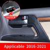 Per Land Cruiser 200 LC200 2008-2021 Accessori Design Interni Aggiornamento Pannello Maniglia Porta Auto Decorativo Texture Fibra di Carbonio