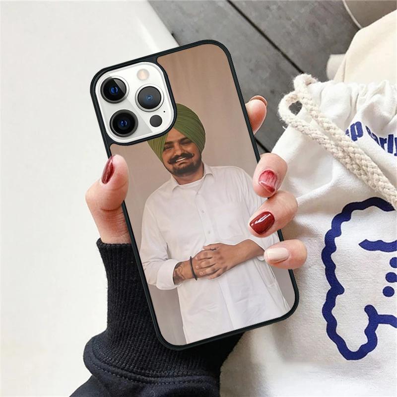 Sidhu Moosewala Phone Case For iPhone 17 Air 15 16 Cover  11 13 14 Pro Max 12 Plus Max Fundas